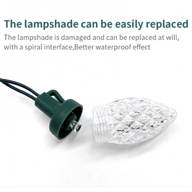 LED圣诞灯 - HCP171 C7草莓头灯串